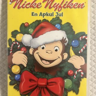 Nicke Nyfiken En Apkul Jul Animerad Barnfilm DVD 2009 Region 2 PAL