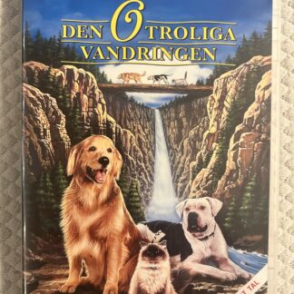 Den Otroliga Vandringen Äventyr Familj DVD 1993 Region 2 PAL