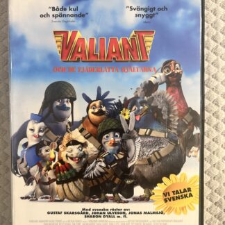 Valiant och de Fjäderlätta Hjältarna Animerad Familjefilm DVD 2005 Region 2 PAL