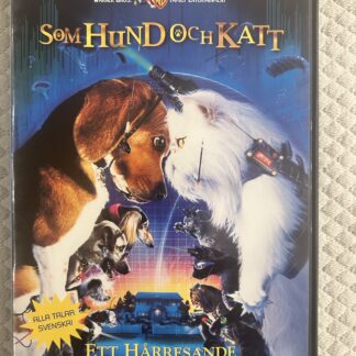 Som hund och katt (Cats & Dogs) – Familj / Komedi / Äventyr – DVD – 2001 – Region 2 (PAL)