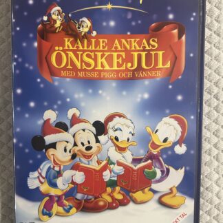 Kalle Ankas önskejul med Musse Pigg och vänner – Animerad / Familj / Julfilm – DVD – 2000 – Region 2 (PAL)