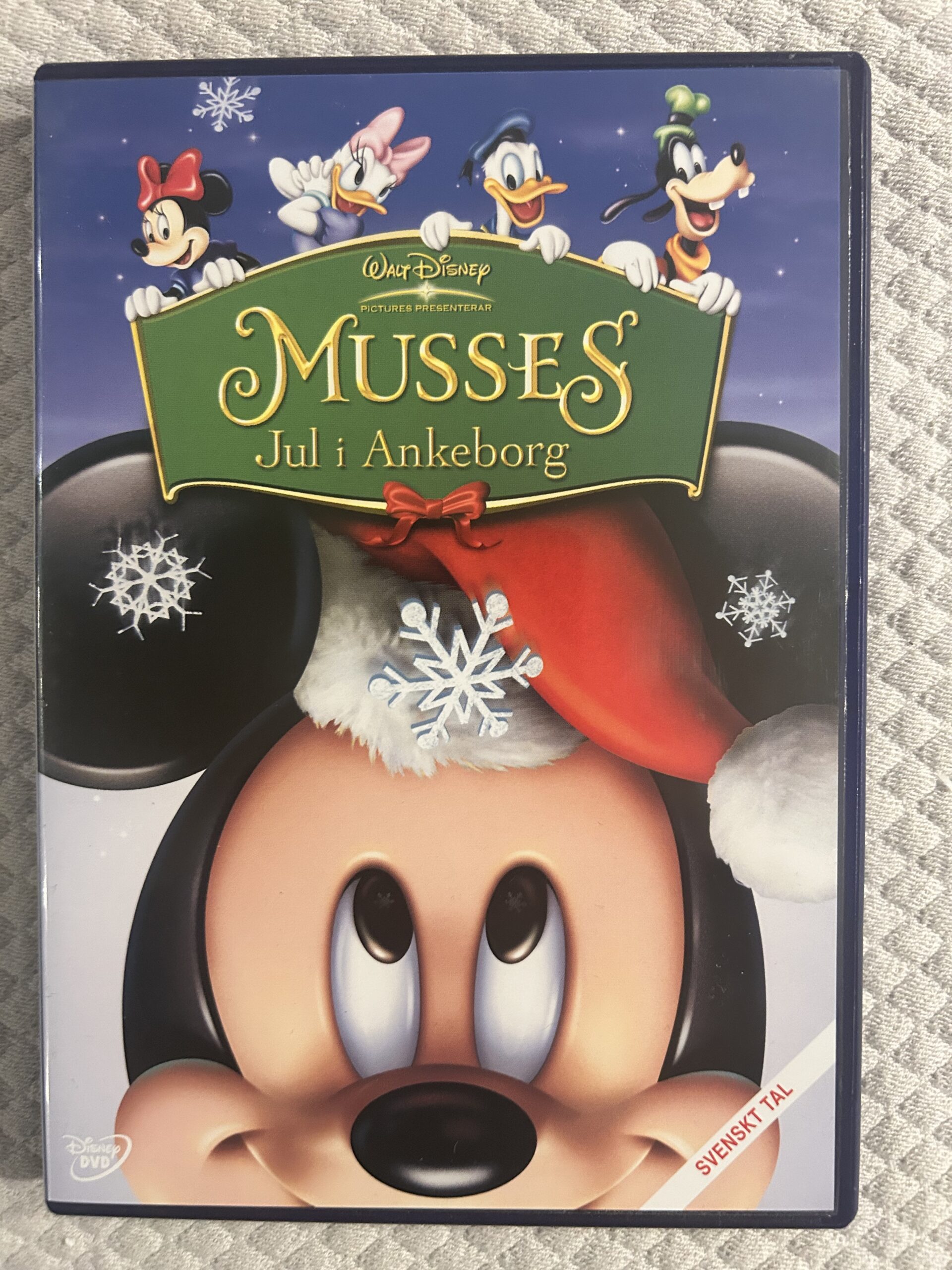 Musses Jul i Ankeborg – Animerad / Familj / Julfilm – DVD – 2004 – Region 2 (PAL)