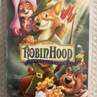 Robin Hood – Animerad / Familj / Äventyr – DVD – 1973 – Region 2 (PAL)