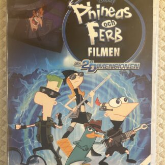 Phineas och Ferb Filmen: Den 2:a Dimensionen – Animerad / Äventyr / Komedi / Familj – DVD – 2011 – Region 2 (PAL)