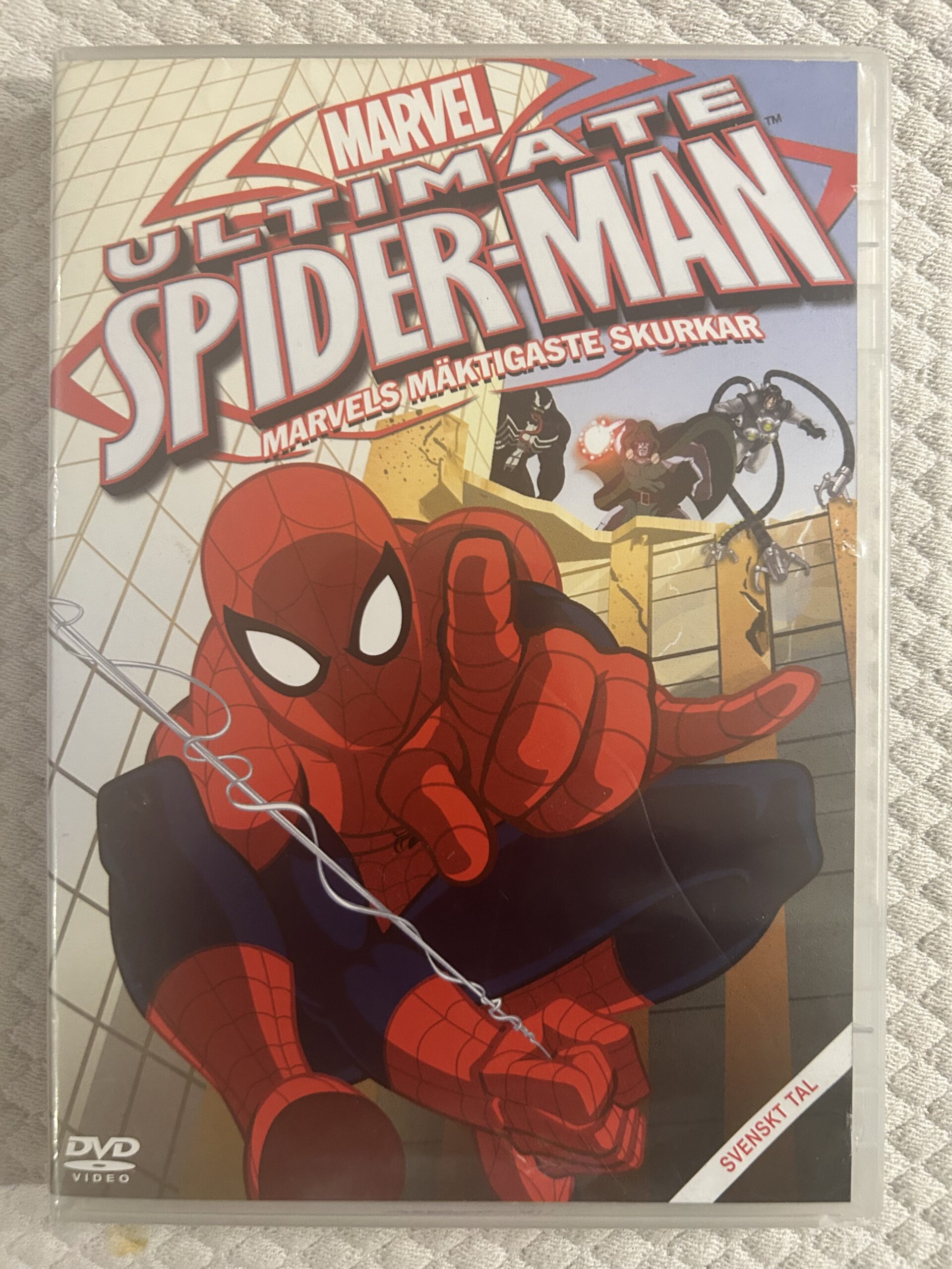 Ultimate Spider-Man: Marvels Mäktigaste Skurkar – Animerad / Action / Äventyr – DVD – 2012 – Region 2 (PAL)