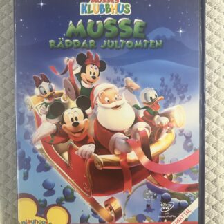 Musses Klubbhus: Musse Räddar Jultomten – Animerad / Barn / Familj / Julfilm – DVD – 2007 – Region 2 (PAL)