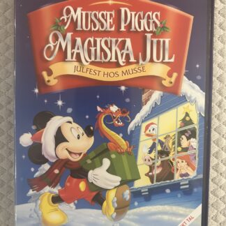 Musse Piggs Magiska Jul – Animerad / Familj / Julfilm – DVD – 2001 – Region 2 (PAL)