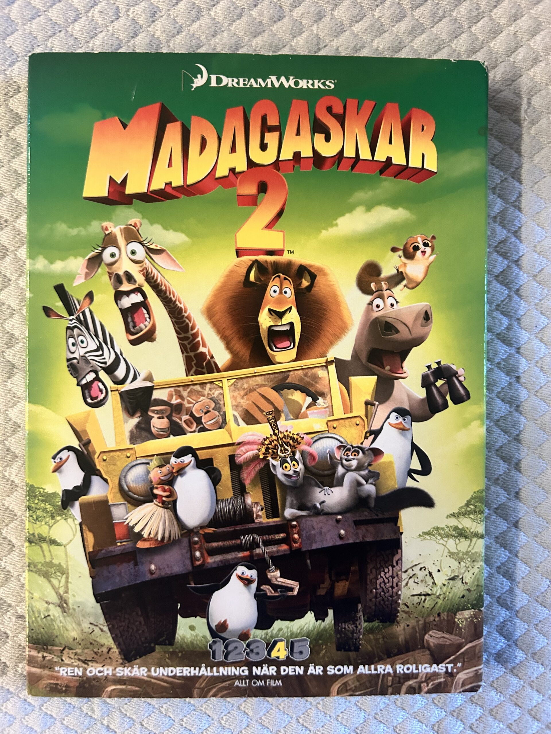Madagaskar 2 – Animerad / Komedi / Familj / Äventyr – DVD – 2008 – Region 2 (PAL)