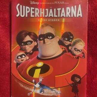 Superhjältarna (2004) 2-Disc DVD Region 2 – Svenskt tal | Pixar Disney Klassiker
