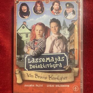 LasseMajas Detektivbyrå – Barnfilm (2013) DVD Region 2 – Von Broms hemlighet | Svenskt tal