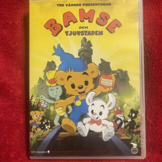 Bamse och Tjuvstaden – Animerad barnfilm (2014) DVD Region 2 – Svenskt tal