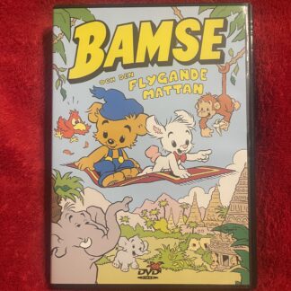 Bamse och den flygande mattan – Animerad barnfilm (1972) DVD Region 2 – Svenskt tal