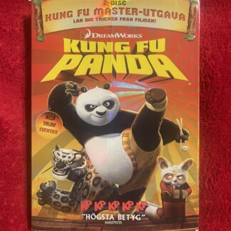 Kung Fu Panda – Animerad familjefilm (2008) 2-Disc DVD Region 2 – Svenskt tal