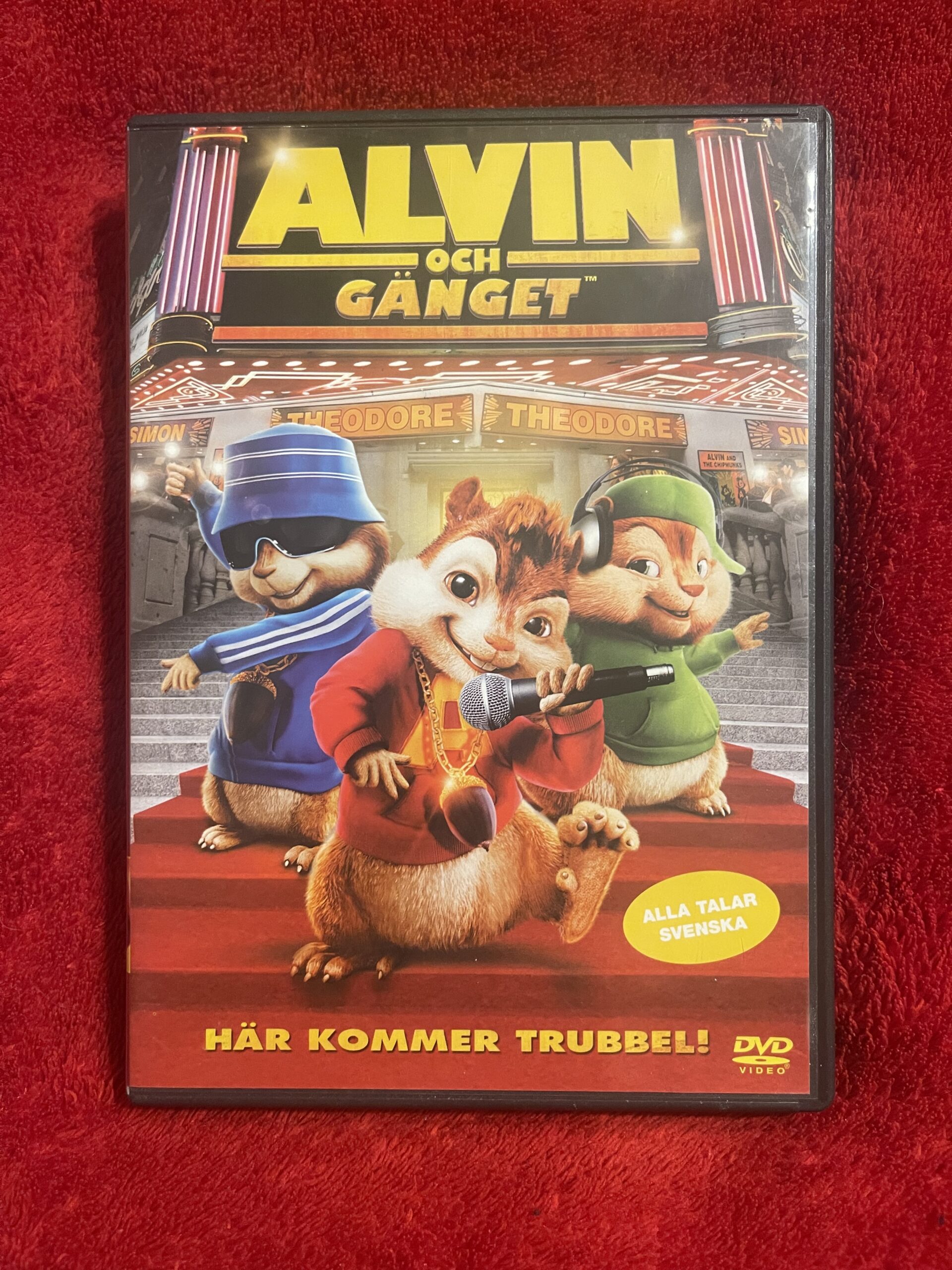 Alvin och gänget – Familj / Komedi / Musik (2007) DVD Region 2 – Svenskt tal