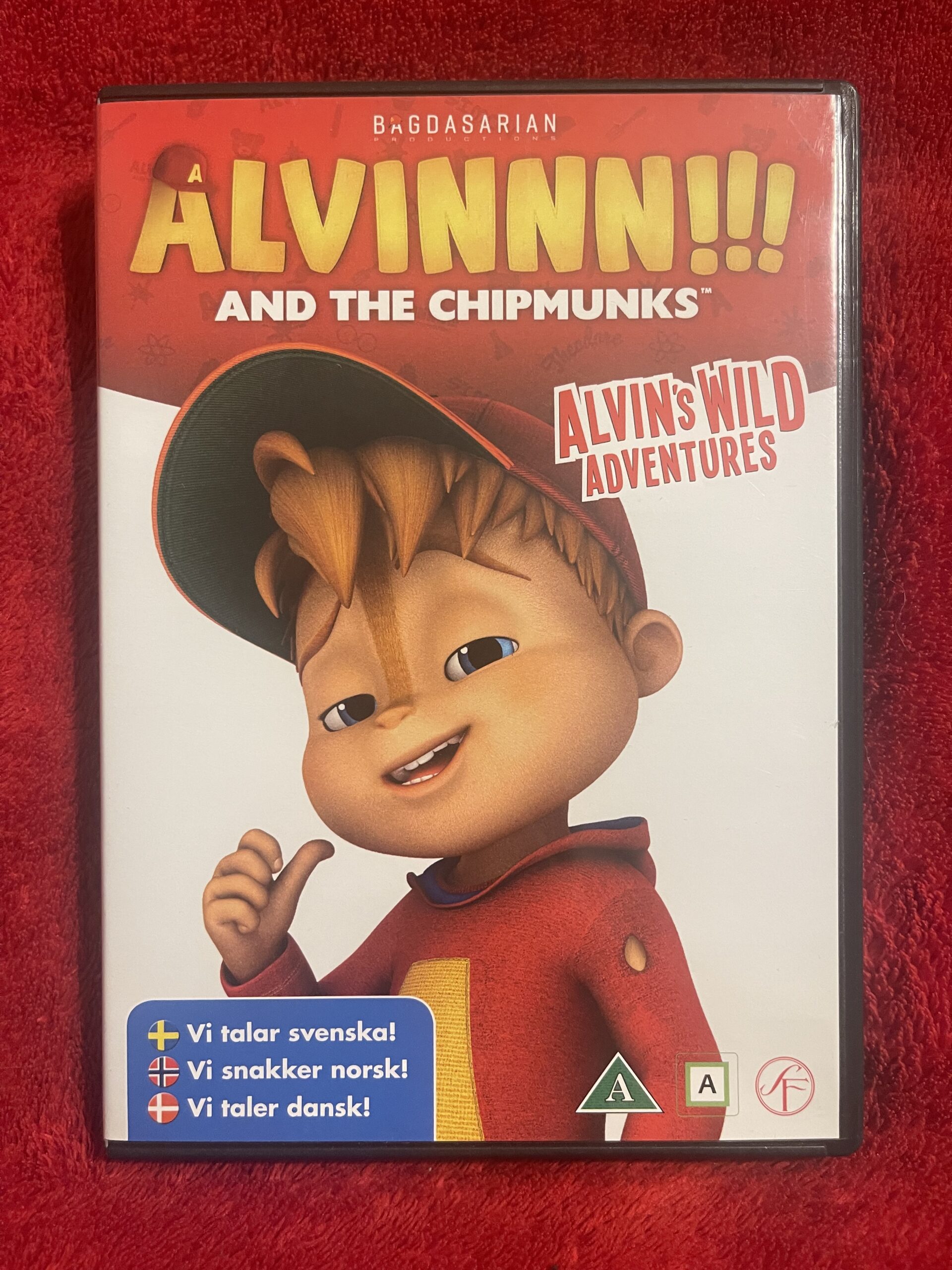 Alvinnn!!! and the Chipmunks – Animation / Familj / Barn (2015) DVD Region 2 – Svenskt tal