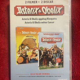 Asterix & Obelix – Uppdrag Kleopatra / Möter Caesar – Komedi / Äventyr / Familj (1999–2002) DVD Region 2 – 2 Disc – Svenskt tal