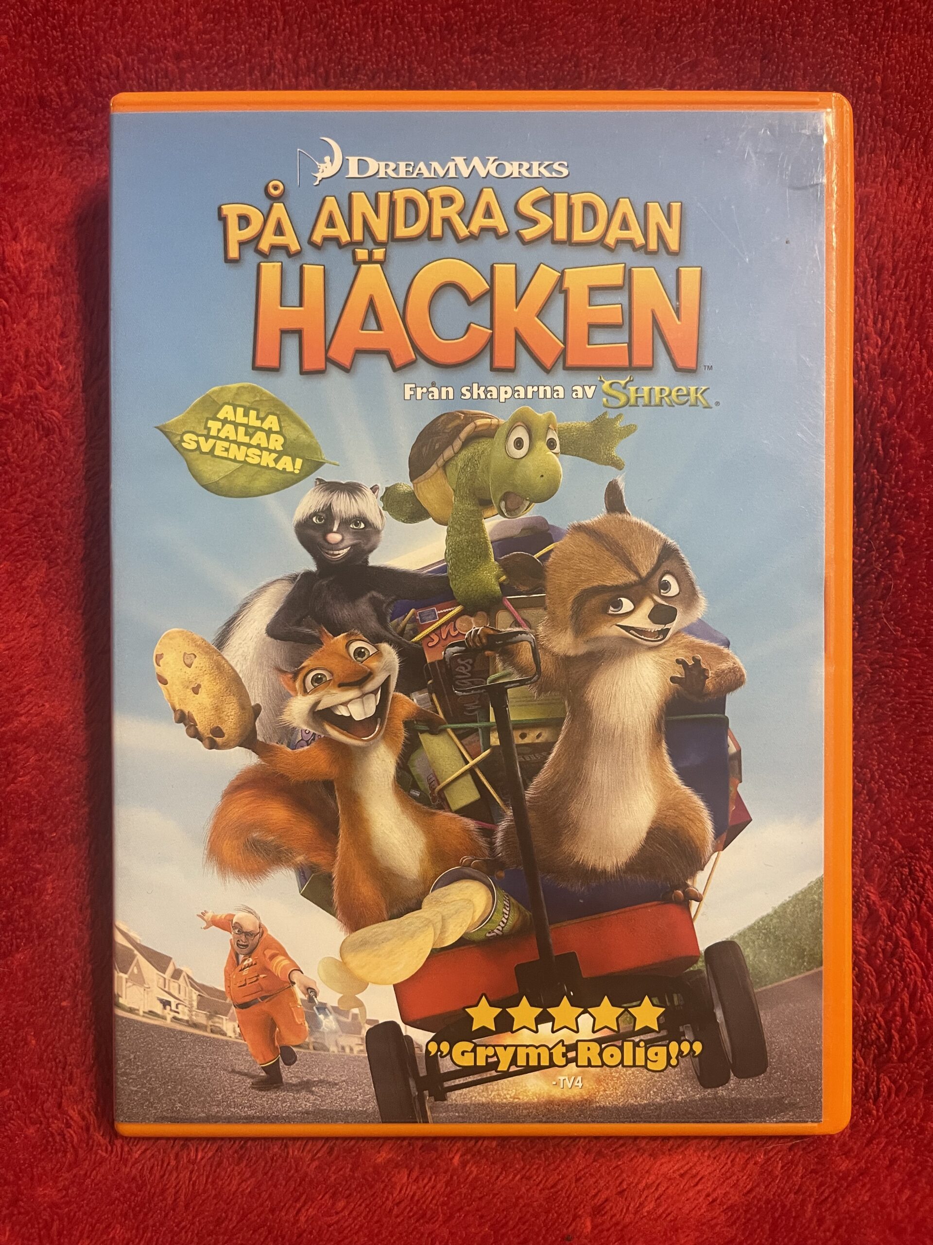 På andra sidan häcken – Animerad Komedi / Familj DVD 2006 Region 2 – Svenskt tal