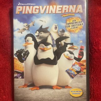 Pingvinerna från Madagaskar – Animerad Familjefilm DVD 2014 Region 2