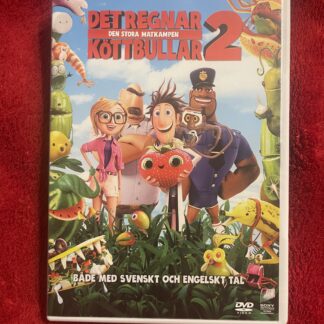 Det Regnar Köttbullar 2 – Animerad Familjefilm DVD 2013 Region 2
