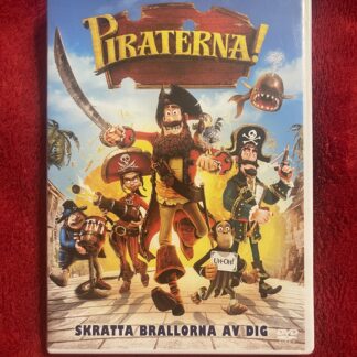 Piraterna! Band of Misfits – Animerad Familjefilm DVD 2012 Region 2 (Svenskt & Engelskt tal)