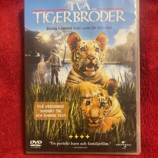 Två Tigerbröder – Familjefilm / Äventyr DVD 2004 Region 2 (Svenskt tal & text)