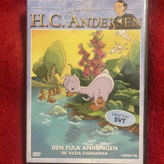 The Fairytaler – Den fula ankungen & De vilda svanarna | Animerad Barnfilm DVD 2004 Region 2 (Svenskt tal)