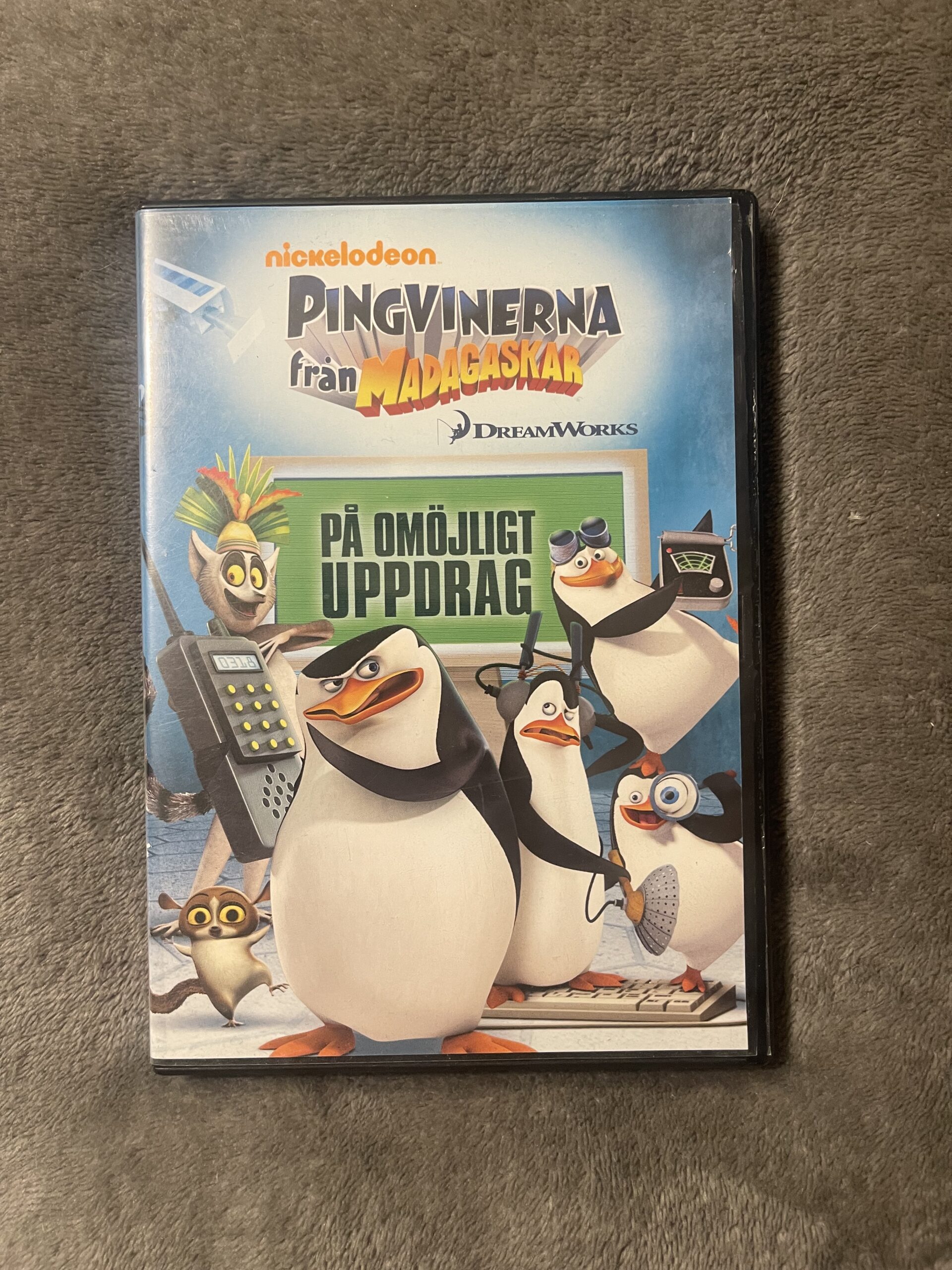 Pingvinerna från Madagaskar: På omöjligt uppdrag – Animerad Komedi/Äventyr – DVD – 2009 – Svensk utgåva (Region 2)
