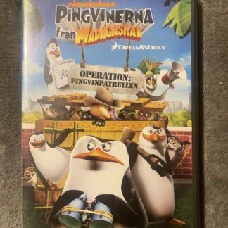 Pingvinerna från Madagaskar: Operation Pingvinpatrullen – Animerad Komedi/Äventyr – DVD – 2010 – Svensk utgåva (Region 2)