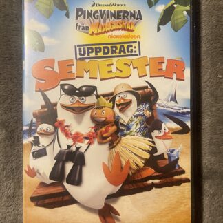 Pingvinerna från Madagaskar: Uppdrag Semester – Animerad Komedi/Äventyr – DVD – 2012 – Svensk utgåva (Region 2)