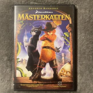 Mästerkatten – Animerad Komedi/Äventyr/Action – DVD – 2011 – Svensk utgåva (Region 2)