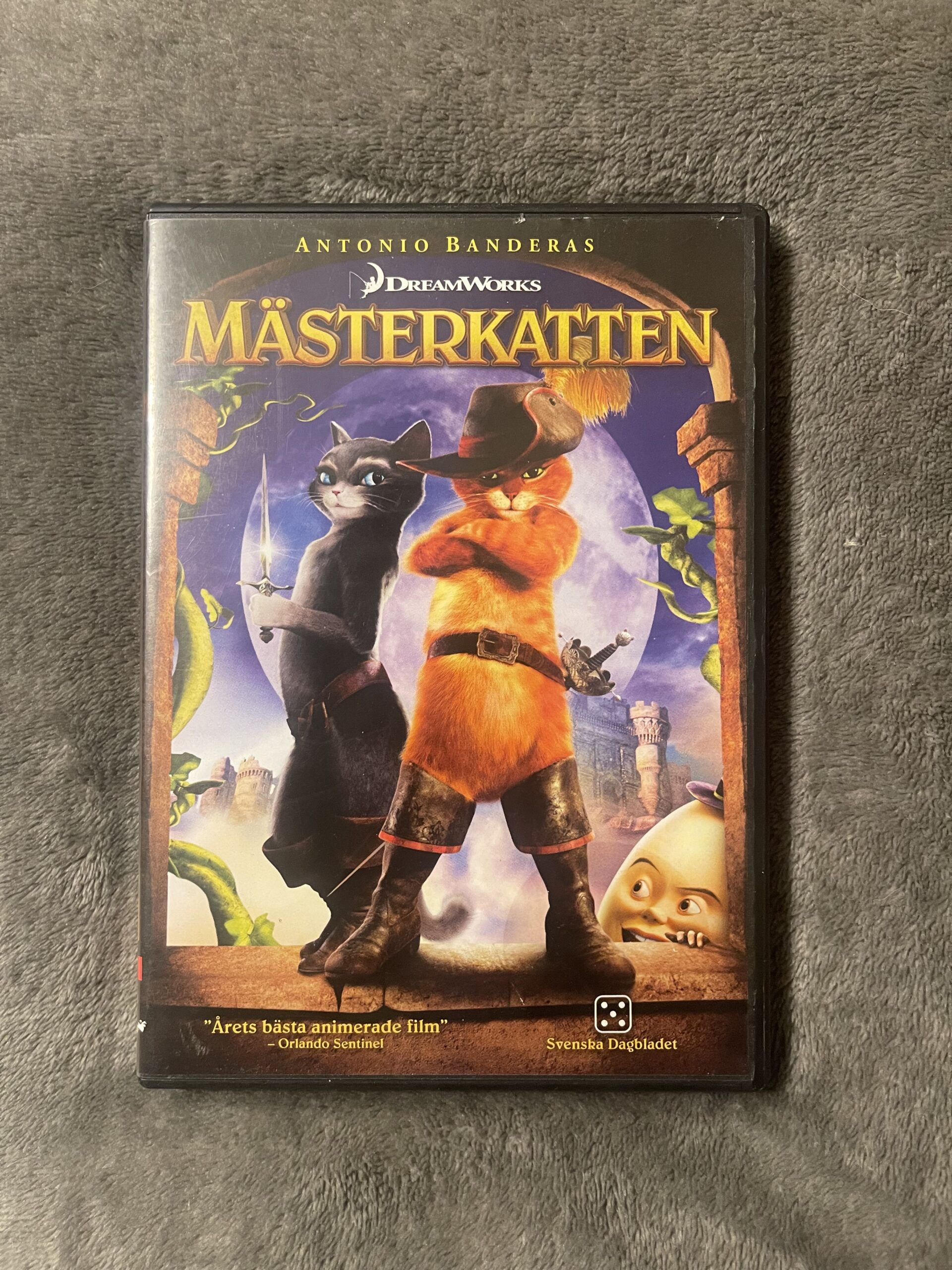 Mästerkatten – Animerad Komedi/Äventyr/Action – DVD – 2011 – Svensk utgåva (Region 2)