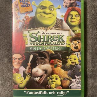 Shrek – Nu och för alltid (Sista kapitlet) – Animerad Komedi/Äventyr/Familj – DVD – 2010 – Svensk utgåva (Region 2)