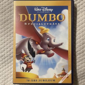 Dumbo | Animerad Familj/Klassiker | DVD | 1941 | Region 2 (Svensk utgåva)