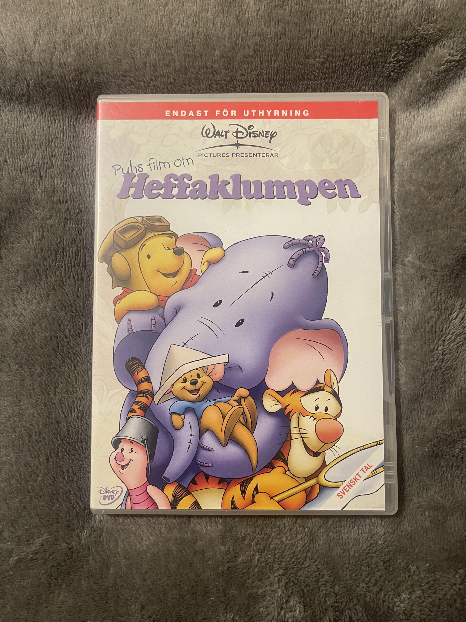 Puhs film om Heffaklumpen | Animerad Familj/Barn | DVD | 2005 | Region 2 (Svensk utgåva)