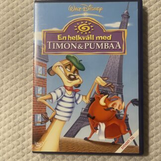 En helkväll med Timon & Pumbaa – Animerad Komedi / Barn & Disney Klassiker – DVD – 1996 – Region 2 (Svenskt tal)