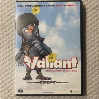 Valiant och de Fjäderlätta Hjältarna – Animerad Familj / Äventyr & Komedi – DVD – 2005 – Region 2 (Svenskt tal)
