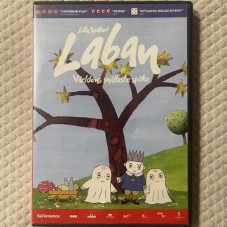 Lilla Spöket Laban: Världens snällaste spöke – Animerad Barnfilm / Familj – DVD – 2009 – Region 2 (Svenskt tal)