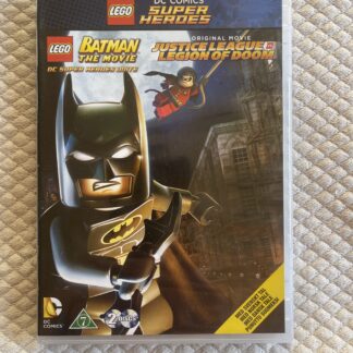 LEGO Batman The Movie / Justice League vs Legion of Doom (Animerad/Barn/Action/Äventyr) DVD 2015 Region 2