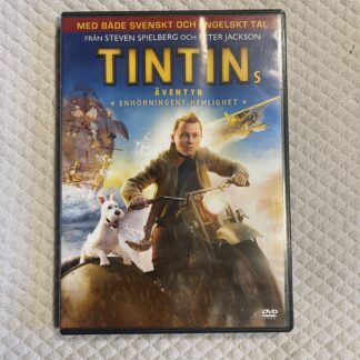 Tintins äventyr: Enhörningens hemlighet (2011) – Familjeäventyr – DVD – Region 2 (PAL)