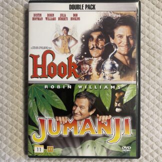 Hook (1991) & Jumanji (1995) – Familj / Äventyr / Fantasy – DVD Double Pack – Region 2 (PAL)