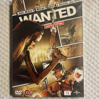 Wanted (2008) – Action / Thriller – DVD Limited Edition – Region 2 (PAL)