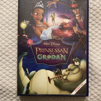 Prinsessan och grodan (2009) – Animerad Familj/Musikal – DVD – Region 2 (Svensk utgåva)