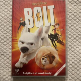 Bolt (2008) Animerad Familjefilm DVD Region 2 PAL Svenskt Tal Disney Klassiker
