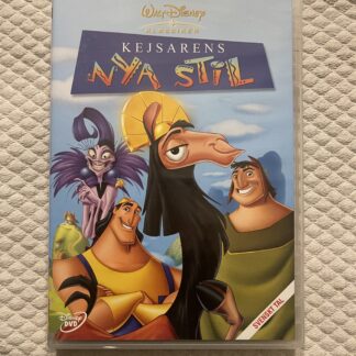 Kejsarens Nya Stil (2000) – Animerad Familjefilm Komedi Äventyr – DVD (Region 2 PAL, Svensk utgåva)