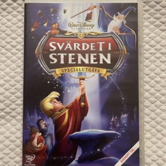 Svärdet i Stenen (1963) – Animerad Familjefilm Fantasy – DVD (Region 2 PAL, Svensk utgåva, Specialutgåva)