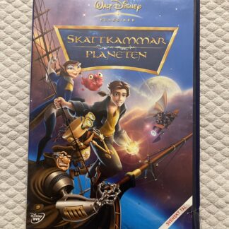 Skattkammarplaneten / Treasure Planet (2002) – Animerad Sci-Fi Äventyr Familjefilm – DVD (Region 2 PAL, Svensk utgåva)