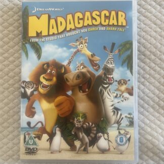 Madagascar (2005) – Animerad / Komedi / Familj / Äventyr – DVD (Region 2 PAL, Nordisk/UK utgåva)