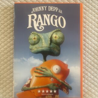 Rango (2011) – Animerad / Komedi / Äventyr – DVD (Region 2 PAL, Svensk utgåva)