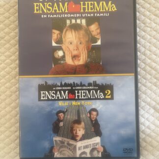 Ensam Hemma 1 & 2 (1990/1992) – Komedi Familj Julfilm – DVD (Region 2 PAL, Svensk utgåva, 2 filmer)