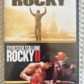 Rocky / Rocky II – Action Drama Boxning DVD 1976–1979 Region 2 PAL